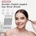 5 Pieces Eyebrow Brushes Double Ended Eye Brushes Multifunctional Eyelash Brush Angled Eyebrow Brush and Spoolie Brush Eyelash Comb Eyebrow Brush Tool - Buy Online on GoSupps.com
