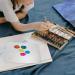 Buy 1 Set Color Palette & Mixing Tray for Watercolor and Makeup - International Shipping Available - Buy Online on GoSupps.com