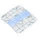 Navel Sticker Convenient Navel Patch Not Easy Allergy Multifunctional Transparent for Home for Hospital(8*8*4cm)