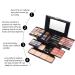 Jascherry 49 Colors Eyeshadow Palette Makeup Kit | Professional & Daily Use | Blush Bronzer & Lip Gloss Included | International Shipping - Buy Online on GoSupps.com