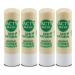 Lot of 4 boxes of 1 soothing calming lip balm, moisturizing and protective lip care organic aloe vera, natural protection -JUANIO-