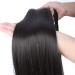 Buy Black Long Smooth Pferdeschwanz Hair Extension - 60cm Clip-In Ponytail Hairpiece | Natural Wrap Around Braid | Fast International Shipping - Buy Online on GoSupps.com