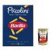 Italian Gourmet E.R. Pack of 10 Barilla Mini Tortiglioni pasta 100% Italian pasta 500g + Italian gourmet polpa 400g