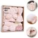 Baluue 3 Sets Dry Hair Towel Set Home Shower Ball Esponjas Para El Cuerpo Bath Ball Pink Twisted Yarn - Buy Online on GoSupps.com
