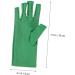 FOMIYES 2 Pairs Nail Gloves Sleeves Gloves Uv Protection Care Glove Half Finger Stretchy Gloves Manicure Shield Gloves Anti Uv Gloves Elastic Spandex Anti- - Buy Online on GoSupps.com