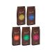 Granell Caf s 1940 Granell Cafes 1940 - Coffee Bean Tasting Pack | Guatemala Costa Rica Colombia India and Brazil | 100% Naturally Roasted Arabica Coffee | 5 Packs x 250 grams