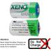 Buy 50 Pack 3.6V 1/2 AA XL-050F Non-Rechargeable Battery | 1200mAh for Xe-no Energy XLP-050F/ER14250 - International Shipping Available - Buy Online on GoSupps.com