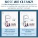 Nose Mask Air Clean Filter | Reusable Breathable Nose Plug | 3pcs Air Filtration for Dust & Pollution - Small General Type - Buy Online on GoSupps.com