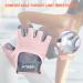 Utebit Fitness Gloves - Breathable Microfiber Non-Slip Silicone Gym & Weight Lifting Gloves for Women - L Pink - Buy Online on GoSupps.com