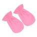 1 Pair exfoliating Hand mask Hand spa Gloves Hands moisturizing Gloves Skin Care Gloves Gel Gloves exfoliating Body mitt exfoliating Mitts Black Gel Dry Hands Miss Dry Skin Flannel