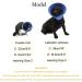 Vetoo Dog Cone Recovery Collar - Breathable Mesh Cone for Quicker Healing - Grey, Size 6 - Buy Online on GoSupps.com
