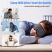 Luxury Gray Silk Sleep Mask - Comfortable Eye Cover for Men & Women | Block Light for Travel Yoga & Naps - Buy Online on GoSupps.com