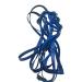 Halter Horse Safety Halter Chin & Throat Snap Heavy Duty Tied Halter | Padded Nylon Colorful Comfortable Horse Halter for Horse Care Training Equestrian Dalian Blue