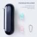 Travel Case for Electric Toothbrush - Compatible with Oral-B Pro & Philips Sonicare | Durable & Hygienic Suction Cup Design for Adults & Kids - Blue Cover - Buy Online on GoSupps.com