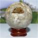 Natural Sphere Cherry Agate Crystal Ball Natural Gemstones Quartz Sphere Fengshui Home Decoration 1pc (Color : 170-190g) - Buy Online on GoSupps.com