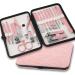 Nail Clipper Set 18-Piece Nail Clippers Set Stainless Steel Nail Clippers Pedicure Kit Nail File Nail Clippers Manicure Beauty Kit with Portable Fashion Bag Nail Clipper Kit (Color : Blu) - Buy Online on GoSupps.com