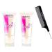 Salerm HI REPAIR Shampoo & Mask Conditioner DUO SET High Repair Damaged Hair for Strong Full Bodied Shine Softness (W/Sleek Comb) Masque (1.73 oz + 1.73 oz - TRAVEL DUO KIT)