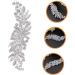 SOESFOUFU Hair Comb Tiara Floral Hair Clip Pearl Hair Clips Rhinestone Headpiece for Bride Wedding Headdress Bride Headpieces Bride Headdress Zinc Alloy European and American Accessories - Buy Online on GoSupps.com
