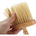 Barber Brush Neck Dusting Brush Hairdresser's Face Soft Brush Salon Hair Cleaning Wooden Broom Hairdressing Salon Cutting Beauty Hair Cleaning Tools - Buy Online on GoSupps.com