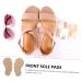 FOMIYES 6 Pairs Non-Slip Shoe Insoles Inserts - Skid-Resistant Gel Pads for Metatarsal Cushioning | Comfortable Leather Sandal Sole Pads - Buy Online on GoSupps.com