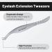 Ms.Queen Precision Master Lash Tweezers - S-Curved 45 for Mega Volume Extensions - Buy Online on GoSupps.com