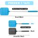 Pack Fly Swatter Extendable | Black & Blue Fly Repellent - Effective Against Flies Mosquitoes & Insects | Shop Internationally - Buy Online on GoSupps.com