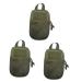 Clispeed 3st emergency pocket survival bag storage bag first aid bag empty storage bag for medication provides bags travel medicine medical care armegr nx3st 17x11cmx3pcs
