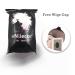 eNilecor Short Light Blonde Bob Wig 12 Straight with Bangs + Free Wig Cap - Buy Online on GoSupps.com