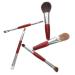 BIUDECO 1 Set Makeup Brush with Bag Blush Women Makeup Supplies Beauty Supply Applicator Women Makeup Make up Brush Face Makeup Brush Tool Cosmetic Aluminum Tube Travel
