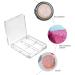 Didiseaon 40 Pcs Boxes Eye Shadow Box Blush for Cheeks Palette Clear Empty Eyeshadow Pallets Blush Box Make up 6x6cmx4pcs Transparentx4pcs - Buy Online on GoSupps.com