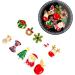 Lurrose 3D Christmas Metal Nail Studs Gems Xmas Nail Crystal Jewels Winter Holiday Nail Stickers Manicure Tips Wraps for Woman Girl Christmas Nails Art Decoration Supplies Style 3 3 Sets - Buy Online on GoSupps.com