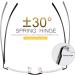 Randlos Bifocal Reading Glasses | Blue Light Blocking Computer Glasses for Men & Women | Titanium Alloy UV Protection Anti-Fatigue | Presbyopia Readers 3.50x - Buy Online on GoSupps.com