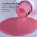 Imtiti Sheer Jelly Pink Gel Nail Polish - UV/LED Light Cure DIY Manicure 0.5 fl oz - Buy Online on GoSupps.com