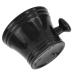 EVTSCAN Shaving Soap Bowl - Multi-Purpose Shaving Bowl for Home Travel & Barber Shop | Black - Buy Online on GoSupps.com
