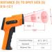ThermoPro TP30 Infrared Thermometer -50 C to 550 C | Laser Temp Measurement for AC Car Engines & More | Max/Min/AVG Values | Adjustable Emission Level - Buy Online on GoSupps.com