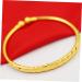 VALICLUD 3 Pcs Couple Gifts Open Bracelets Gold Cuff Bangle Charm Bracelet For Couples Birthday Bangle Gifts Bond Bracelets for Bangles The Gift Golden Bracelet Ladies Friendship To Open - Buy Online on GoSupps.com