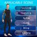Dive Skin Full Body Swimsuit Rash Guard Wetsuit | Quick Dry UV Protection | Men Black 3X-Large - Buy Online on GoSupps.com