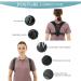 Posture Corrector Brace for Men & Women - Adjustable Upper Back Support & Pain Relief - Lightweight Design - Buy Online on GoSupps.com