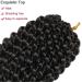 Ubeleco Passion Twist Hair 18 Inch Water Wave Crochet Hair | 22 Strands/Pack | Long Bohemian Hair for Black Women | 6 Packs | 1B - Buy Online on GoSupps.com