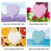 4PC Heart Shape Bath Bomb Set - Aromatherapy Body Cleanser & Moisturizer Gift for Women Girls & Kids - Buy Online on GoSupps.com