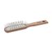 Nippes Solingen Pneumatic Hair brush 7-series |Ball head steel pins |Blood circulation of the scalp |Handle made of beech wood |Creation of natural abundance and volume in the hair |Elongated narrow ball head steel steps |Buchenholz |Narrow
