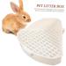 HANABASS Pets Small Animals Toilet Indoor pet Potty abs White cat Toilet 25.00X19.00X10.00CM White - Buy Online on GoSupps.com