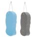 Beaupretty 2pcs Bath Sponge Pouf Body Scrubber Washing Brush Body Scruber Cleaning Scrubber Exfoliating Glove Spa Gloves Body Towel Shower Gloves Bath Products Travel Double Sided