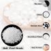 5700 Pcs Half Pearls for Crafts - White Flatback Pearls in Various Sizes for Nail Art, DIY Projects, and Makeup - Neatly Organized Craft Pearls for Artists - Buy Online on GoSupps.com