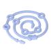 Buy Adjustable Baby Pacifier Band - Reusable Food-Safe Silicone Style | Safe & Stretchy Pacifier Chain in Blue - Buy Online on GoSupps.com