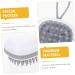 Buy TOVINANNA 15 STK Silicone Shampoo & Shower Brushes - Ideal for Hair & Body Care - International Shipping Available - Buy Online on GoSupps.com