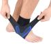 Neuben Fusswickel Restore-Plantar fasciitis Foot wraps Plantar fasciitis bandage ankle bandage soccer ankle bandage football (Blue-1 pair XL (EU: 45-48)) Blue-1 Pair XL (EU: 45-48)
