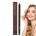 2-in-1 Eye Pencil 24-Hour Smudge-Proof Eyeliner and Eyebrow Pencil Sharpenable Eyebrow Pencil Ideal for Everyday Use and Travel