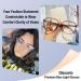 Blue Light Blocking Glasses - Lightweight Square Eyeglasses for Men & Women - Reduce Eye Strain | Coffee 0.0 - Buy Online on GoSupps.com