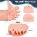 3 Pairs Gel Toe Spacers - Breathable Toe Separators for Hammer Toes Bunions & Pain Relief - Ideal for Men & Women - Buy Online on GoSupps.com